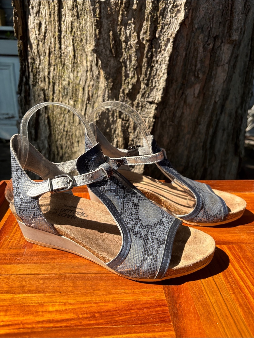 Naot Fiona wedge sandals